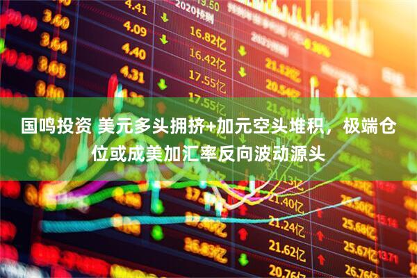 国鸣投资 美元多头拥挤+加元空头堆积，极端仓位或成美加汇率反向波动源头