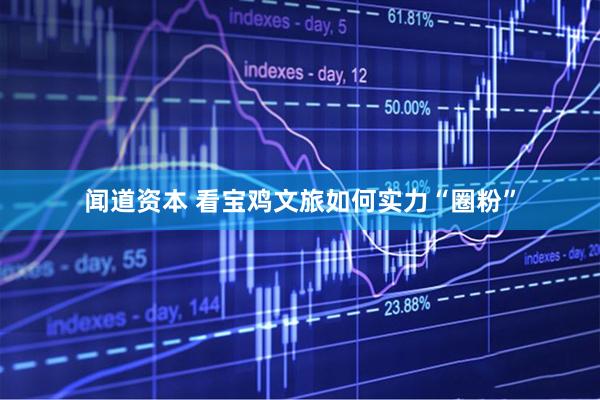 闻道资本 看宝鸡文旅如何实力“圈粉”